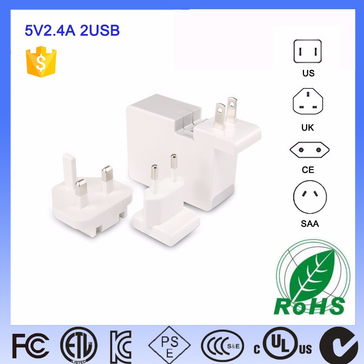 12W 2USB Charger,2USB Charger,
