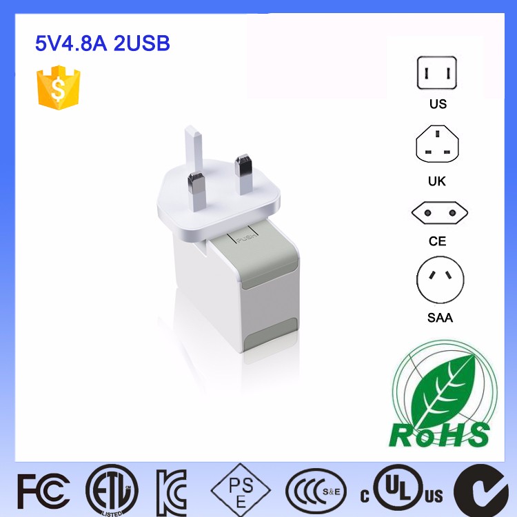 24W 2USB Charger,24W Charger ,